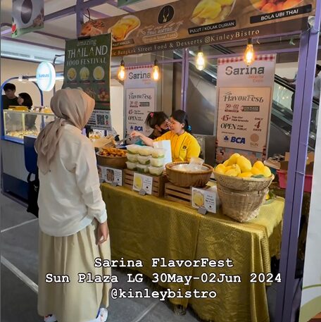 Kinley Thai Bistro hadir di Sarina FlavorFest Sun Plaza Medan