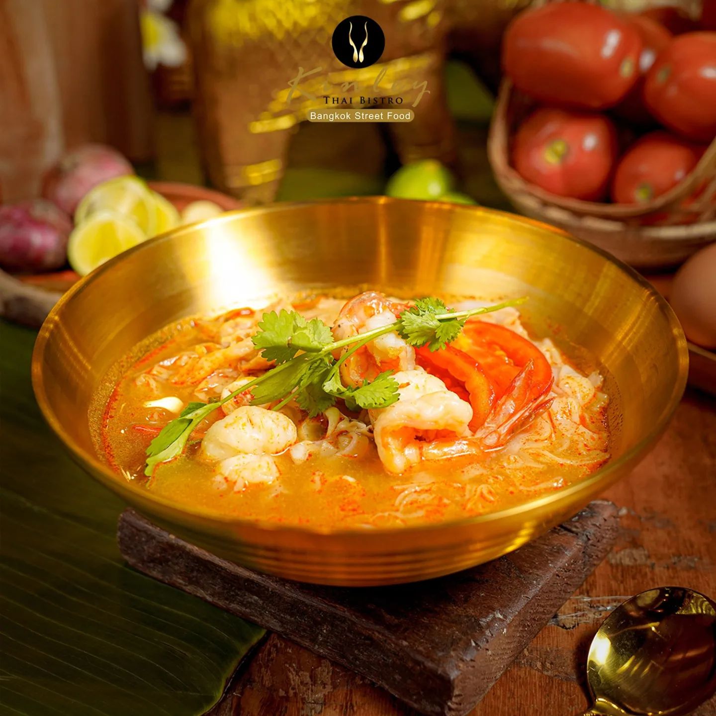 Tomyam Noodle Kinley Bistro siap menggoda dengan cita rasa yang