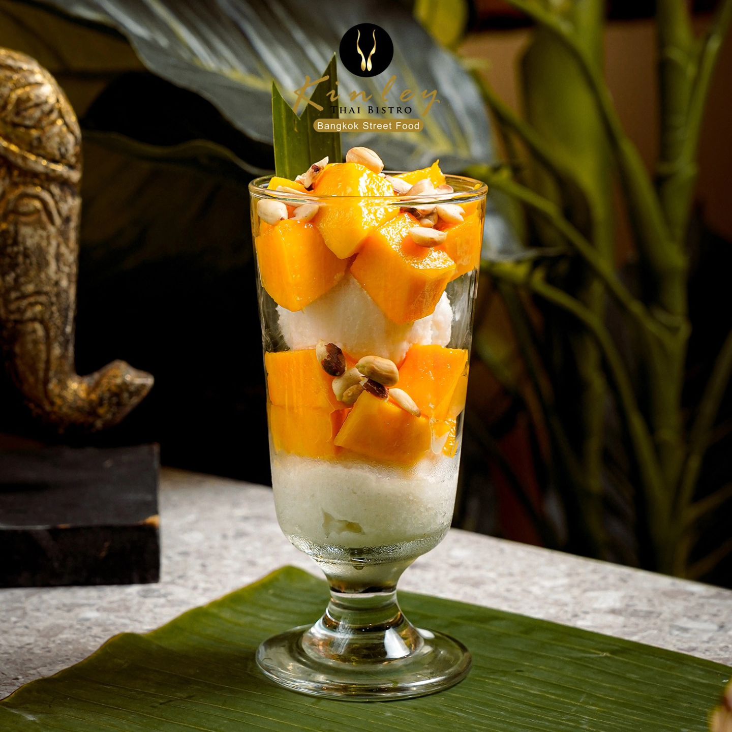 Desserting Thailand dengan Mango Parfait Ice Coconut dari Kinley Bistro!