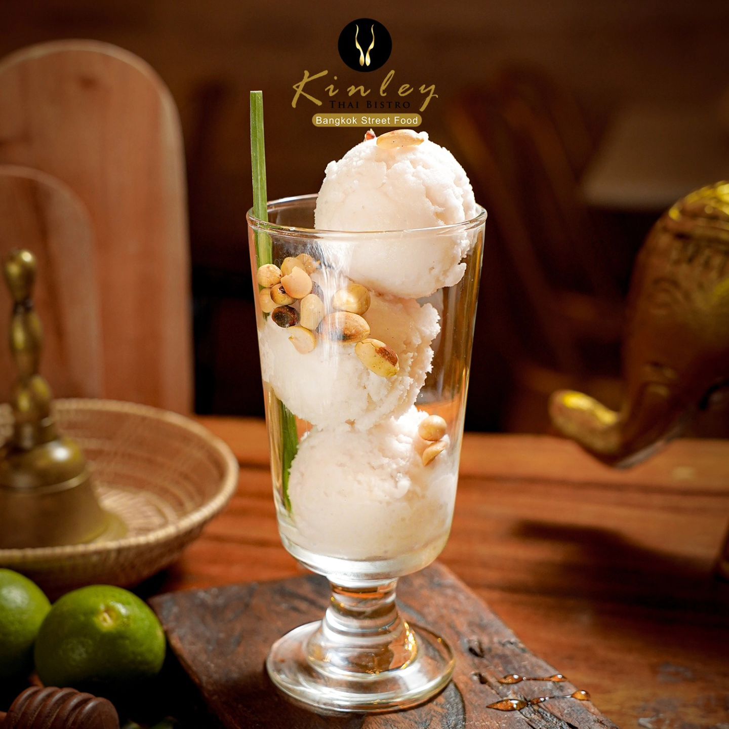 Segarkan harimu dengan Ice Coconut Sorbet 100% natural dari Kinley