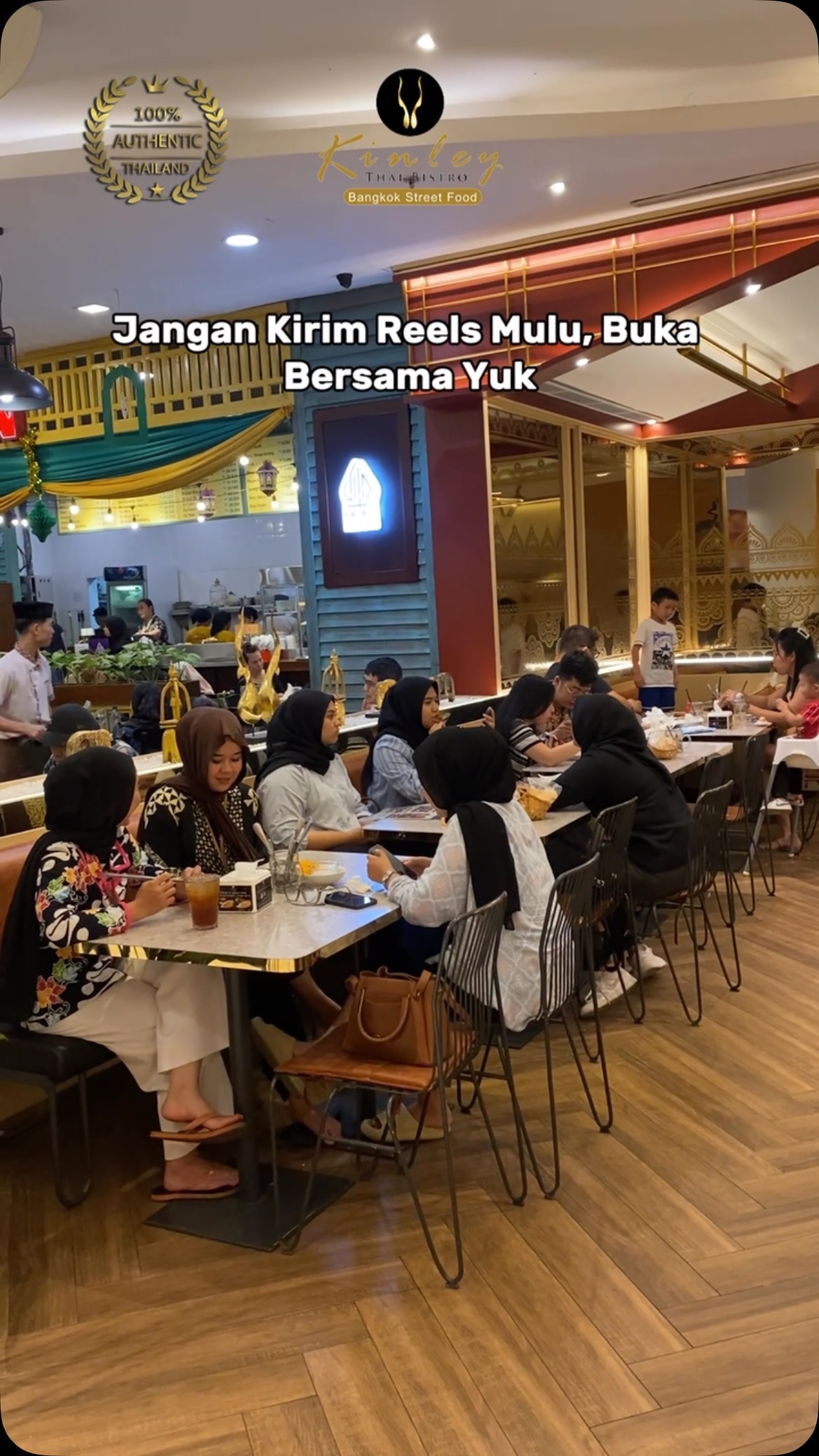 Reels bisa nahan lapar? Enggak kan? Makanya ayo buka bersama